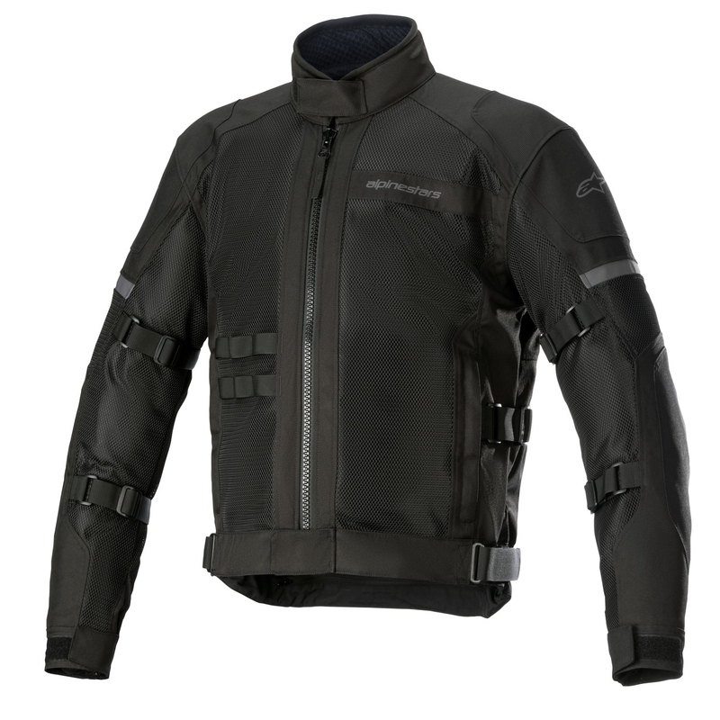 Bunda na motocykel Alpinestars Crosshill Waterproof Air čierno-čierna