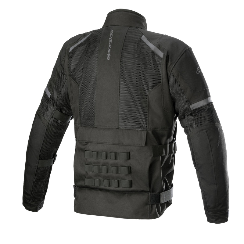 Bunda na motocykel Alpinestars Crosshill Waterproof Air čierno-čierna