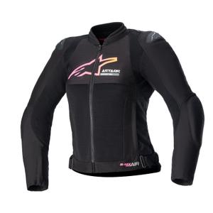 Dámska bunda na motorku Alpinestars Stella SMX Air čierno-gradient