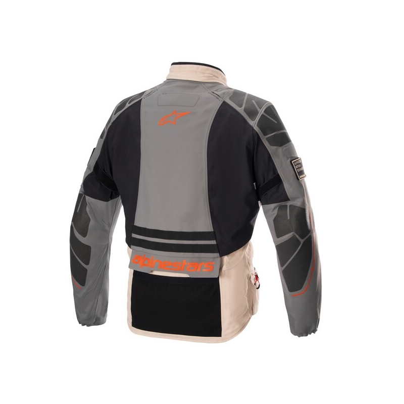 Bunda na motocykel Alpinestars AMT-10R Drystar XF pieskovo-čierno-oranžová