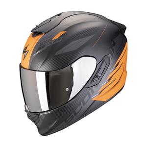 Integrálna helma na motorku Scorpion EXO-1400 EVO II AIR LUMA matná čierno-oranžová