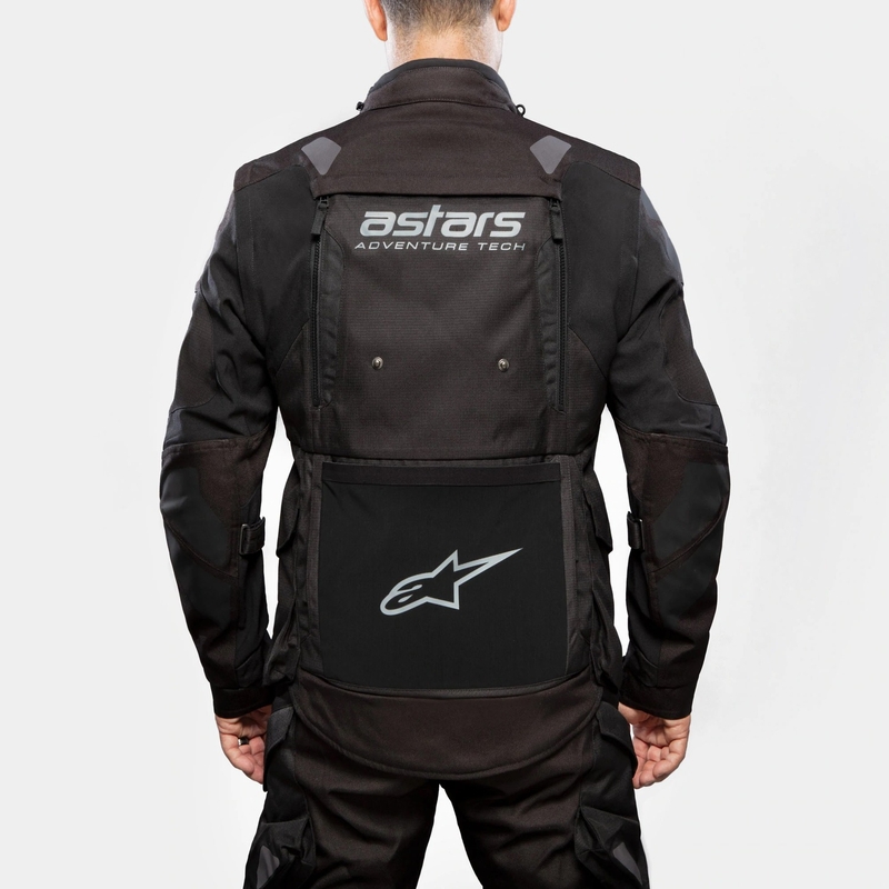 Bunda na motocykel Alpinestars Halo Drystar svetlo sivo-tmavo sivo-čierno-fluorescenčno červená
