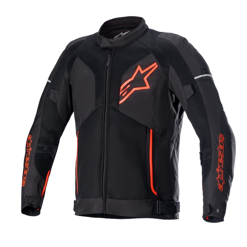 Bunda na motocykel Alpinestars Viper Air 3 čierno-červená