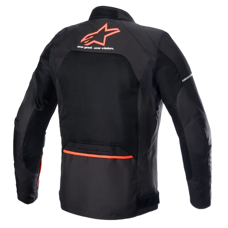 Bunda na motocykel Alpinestars Viper Air 3 čierno-červená