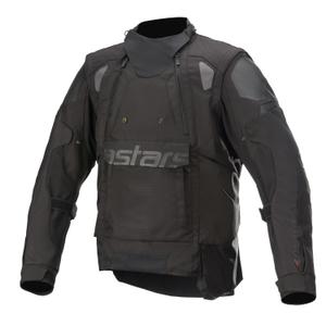 Bunda na motocykel Alpinestars Halo Drystar čierno-čierna