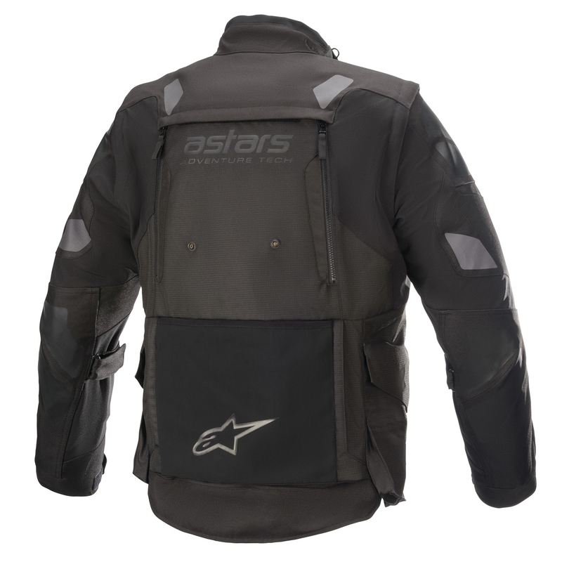 Bunda na motocykel Alpinestars Halo Drystar čierno-čierna