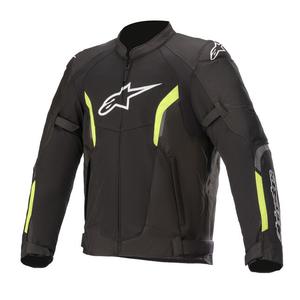 Bunda na motocykel Alpinestars AST Air Tech-Air 5 Kompatibilná čierno-fluorescenčno žltá