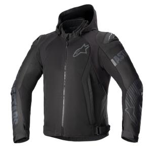 Bunda na motocykel Alpinestars Zaca Air Waterproof čierno-čierna