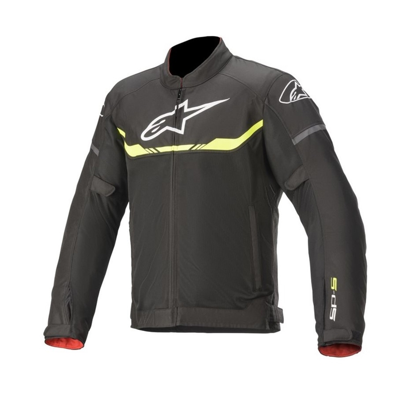 Bunda na motocykel Alpinestars T-SPS Air čierno-fluorescenčno žltá
