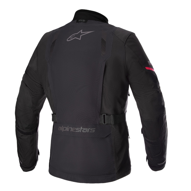 Bunda na motorku Alpinestars Monteira Drystar XF čierno-červená