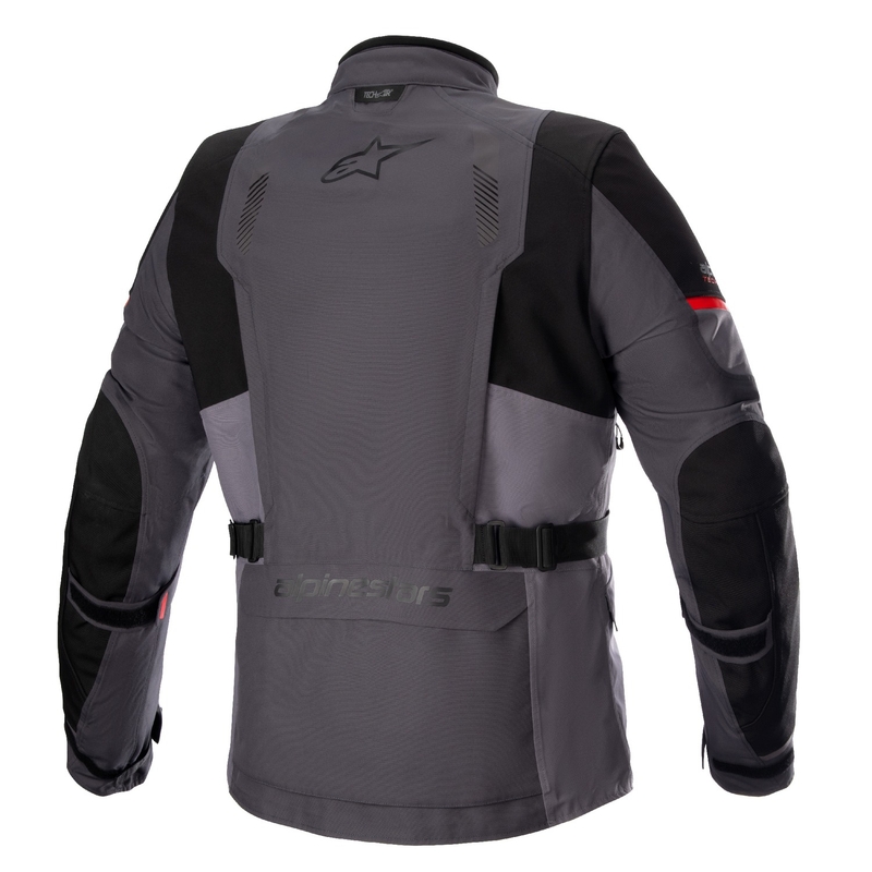 Bunda na motorku Alpinestars Monteira Drystar XF tmavo šedo-čierno-červená