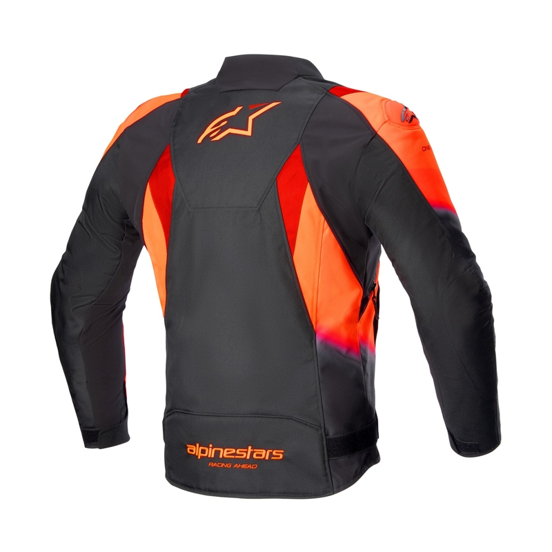 Bunda na motocykel Alpinestars T-SP 1 2 Waterproof čierno-fluorescenčno červená