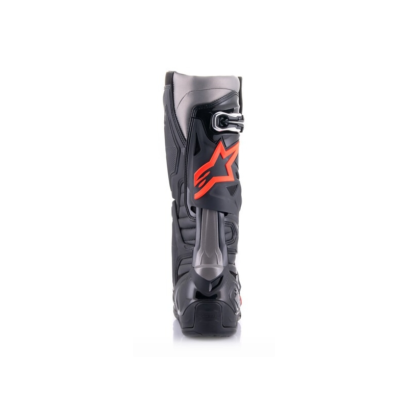 Čižmy na motocykel Alpinestars Tech 10 čierno-fluorescenčno červeno-šedé