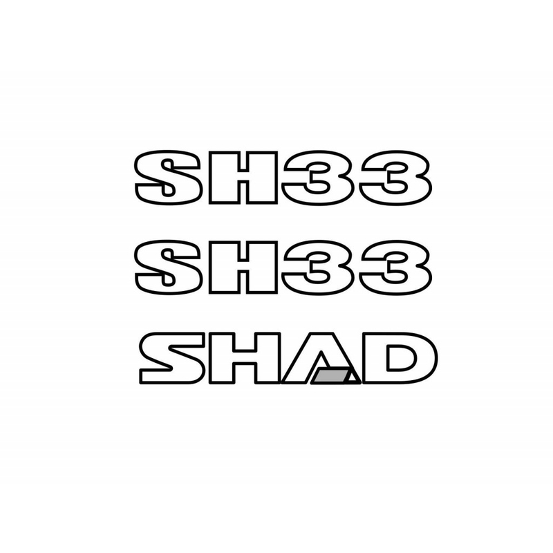 Nálepky SHAD pre SH33