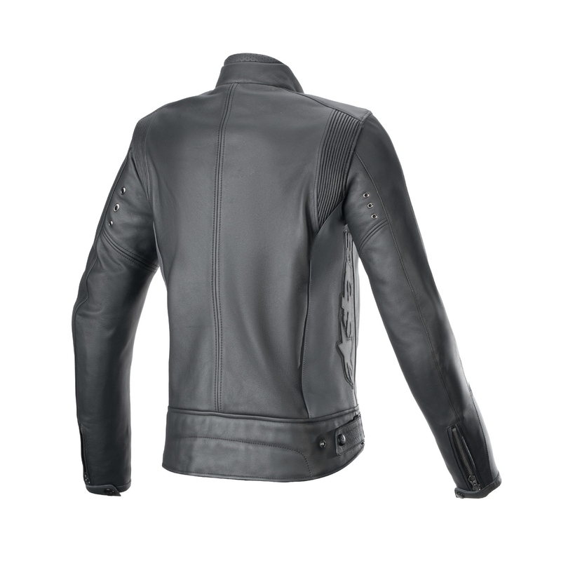 Dámska kožená bunda na motorku Alpinestars Stella Dyno čierno-šedá