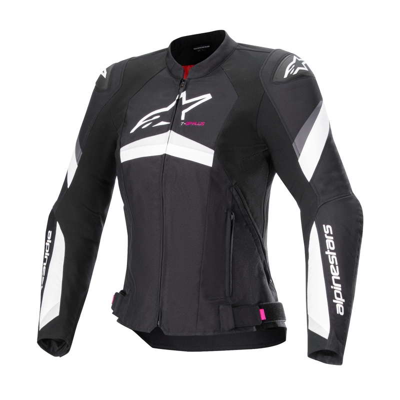 Dámska bunda na motorku Alpinestars Stella T-GP PLUS R 4 čierno-biela