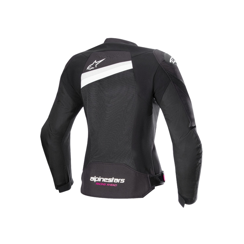 Dámska bunda na motorku Alpinestars Stella T-GP Plus R 4 Airflow čierno-biela