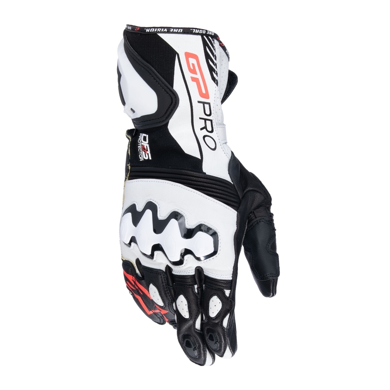 Rukavice na motorku Alpinestars GP PRO R 4 čierno-biele
