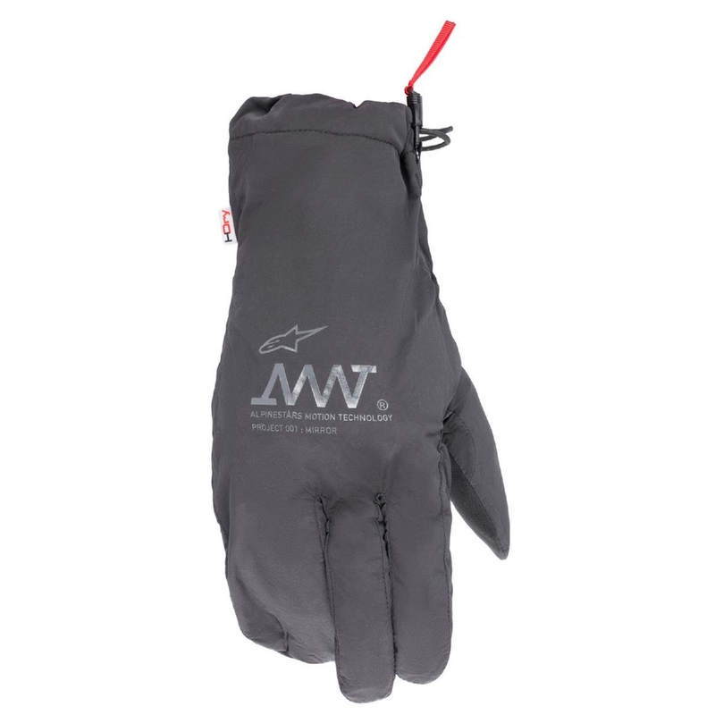 Moto rukavice Alpinestars AMT-10 AIR HDRY čierno-tmavo šedé