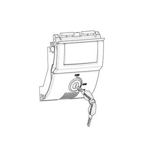 Zamykací systém PREMIUM SHAD D1B59PMAR pre SH58X/SH59X so zámkom PREMIUM SMART