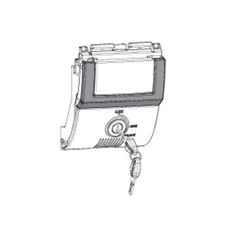 Zamykací systém PREMIUM SHAD pre SH48 titanium with PREMIUM SMART lock