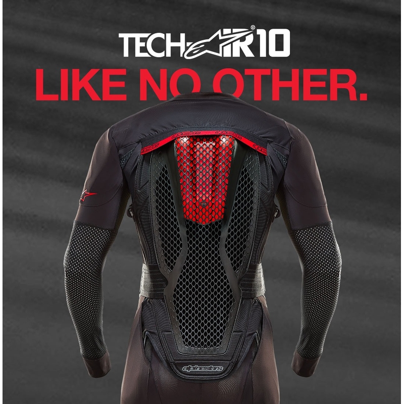 Airbagový systém Alpinestars TECH-AIR®10 čierno-červeno-šedý