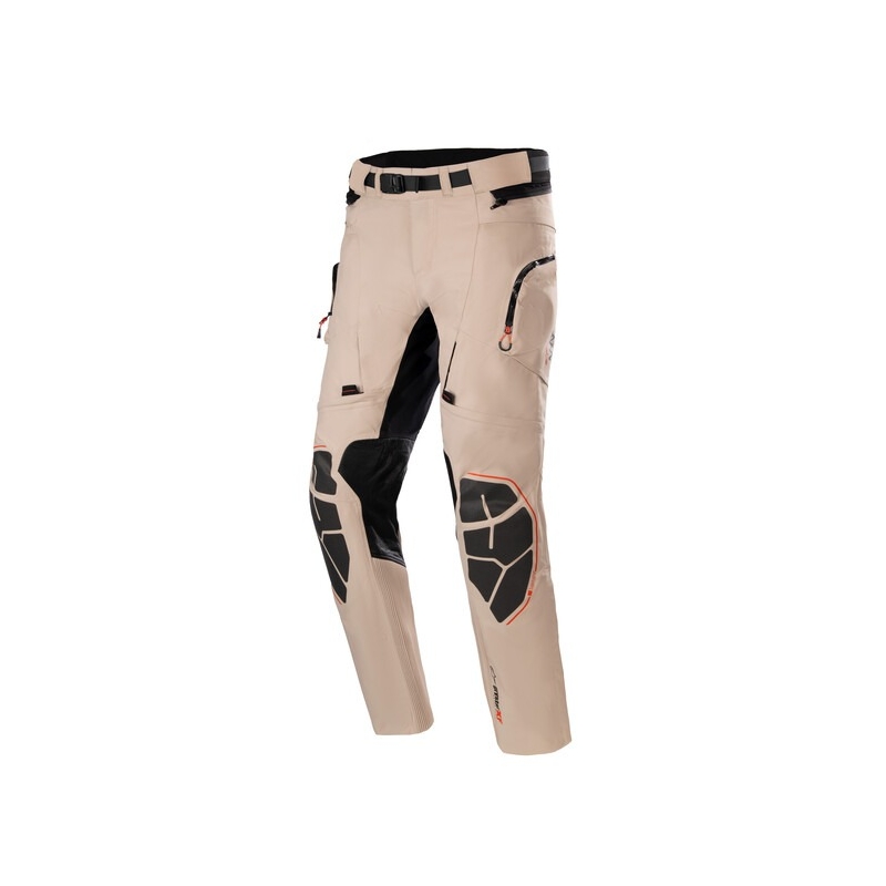 Nohavice na motorku Alpinestars AMT-10R DRYSTAR XF pieskovo-čierno-oranžové
