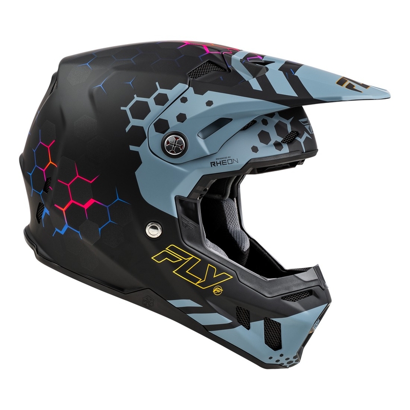 Motokrosová prilba FLY Racing Formula CC Tektonic čierno-sivá