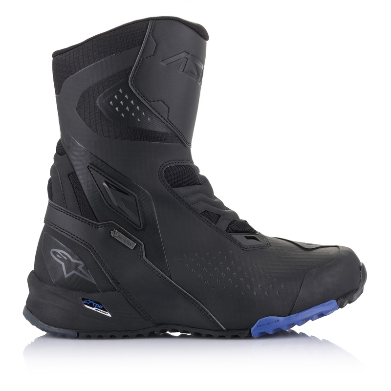 Topánky na motorku Alpinestars RT-8 GORE-TEX čierno-modré