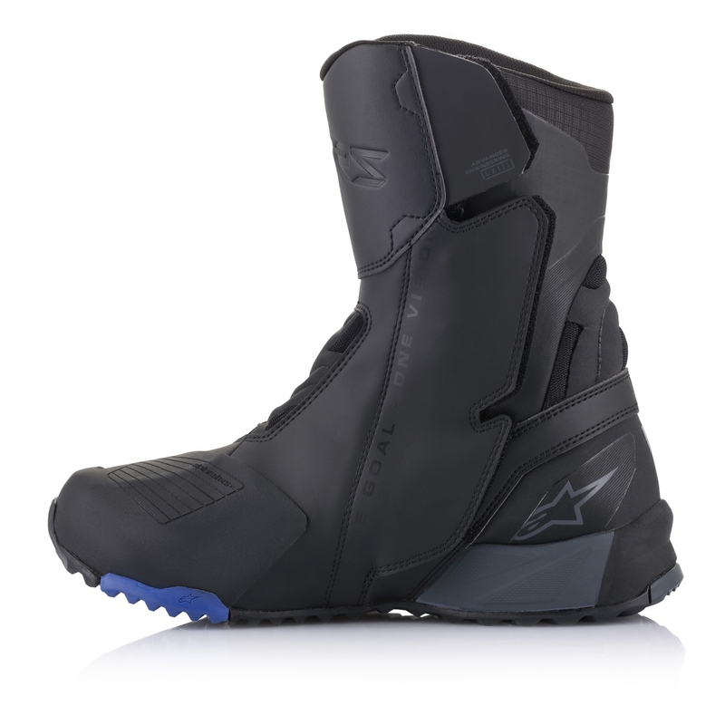Topánky na motorku Alpinestars RT-8 GORE-TEX čierno-modré