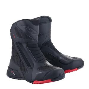 Topánky na motorku Alpinestars RT-7 DRYSTAR čierno-červené