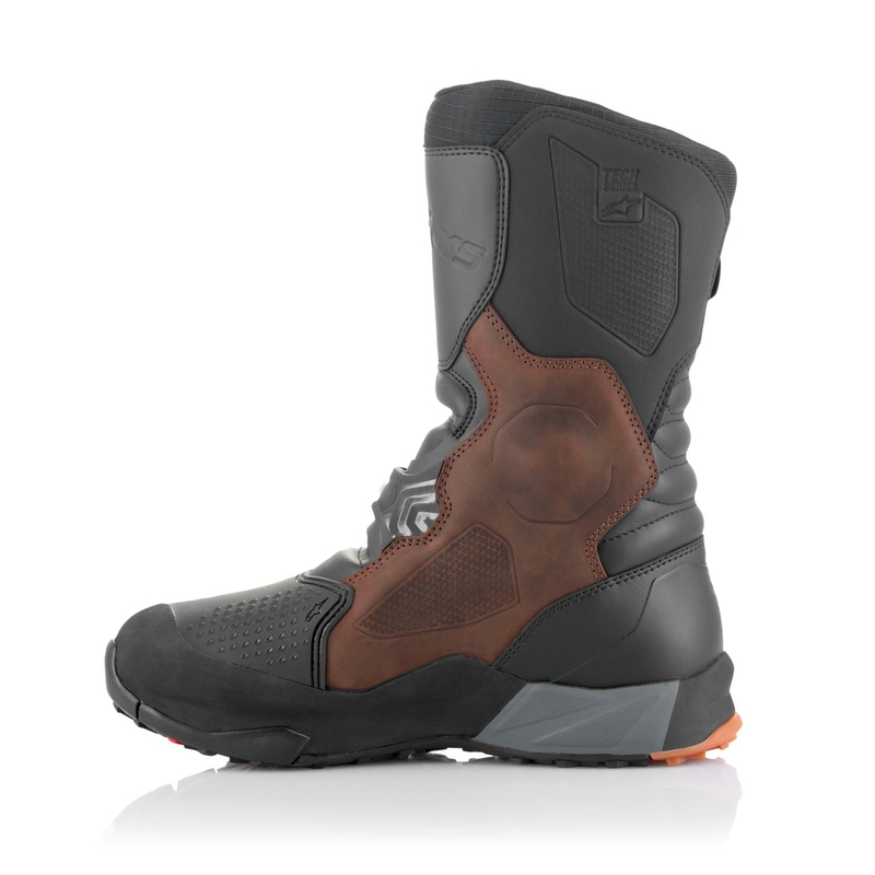 Topánky na motorku Alpinestars XT-8 GORE-TEX čierno-hnedé