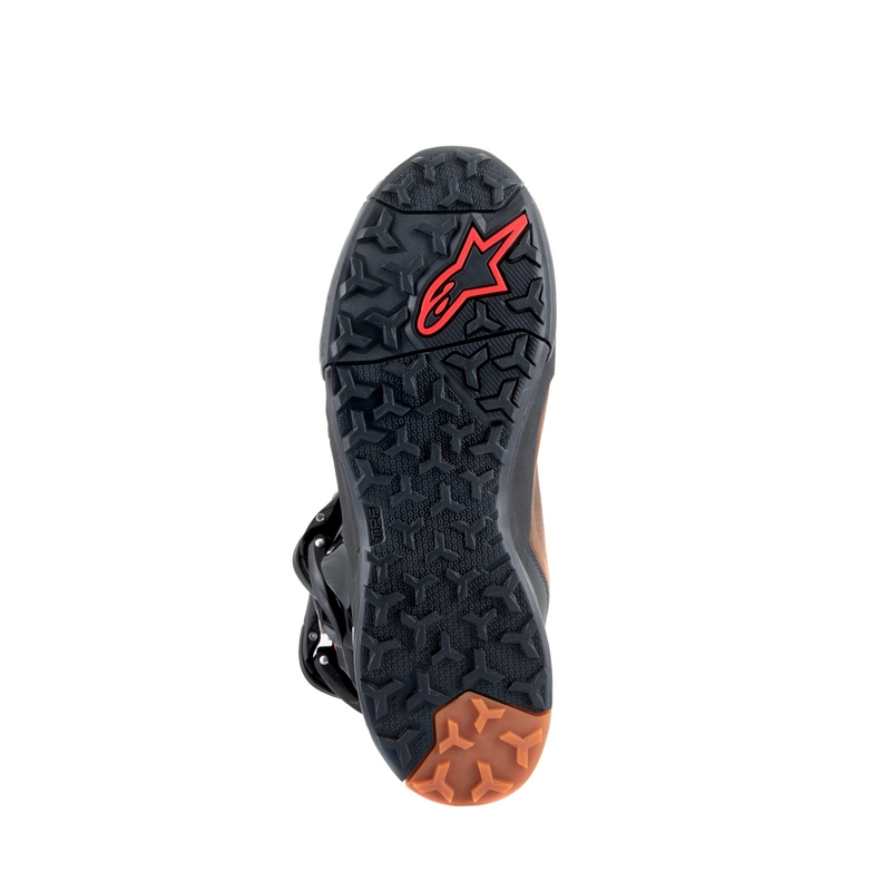 Topánky na motorku Alpinestars XT-8 GORE-TEX čierno-hnedé