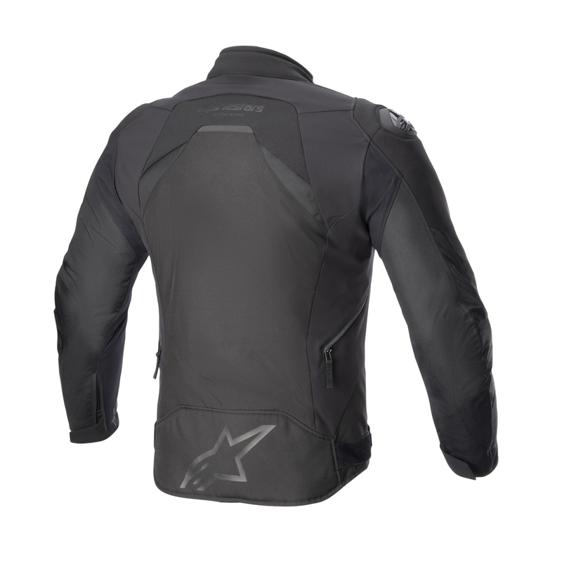 Bunda na motorku Alpinestars T-GP R 3 DRYSTAR čierno-čierna