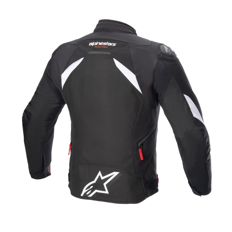 Bunda na motorku Alpinestars T-GP R 3 DRYSTAR čierno-biela