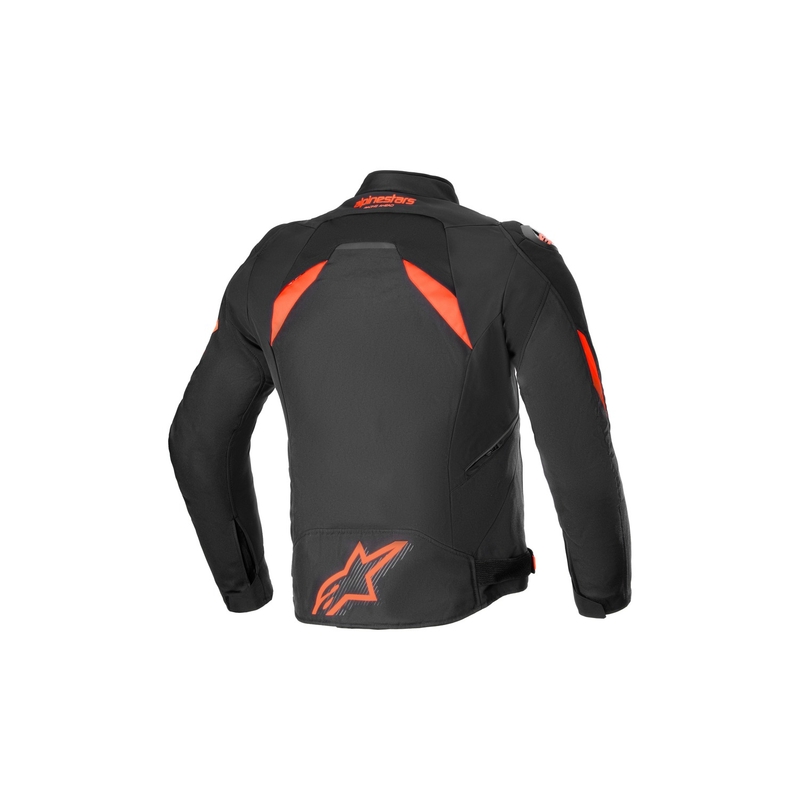Bunda na motorku Alpinestars T-GP R 3 DRYSTAR čierno-fluo červeno-biela