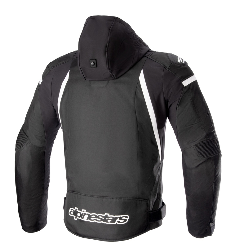 Bunda na motorku Alpinestars Zaca Waterproof čierno-biela