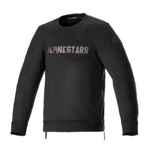 Bunda na motorku Alpinestars Legit Crew Fleece čierno-šedá