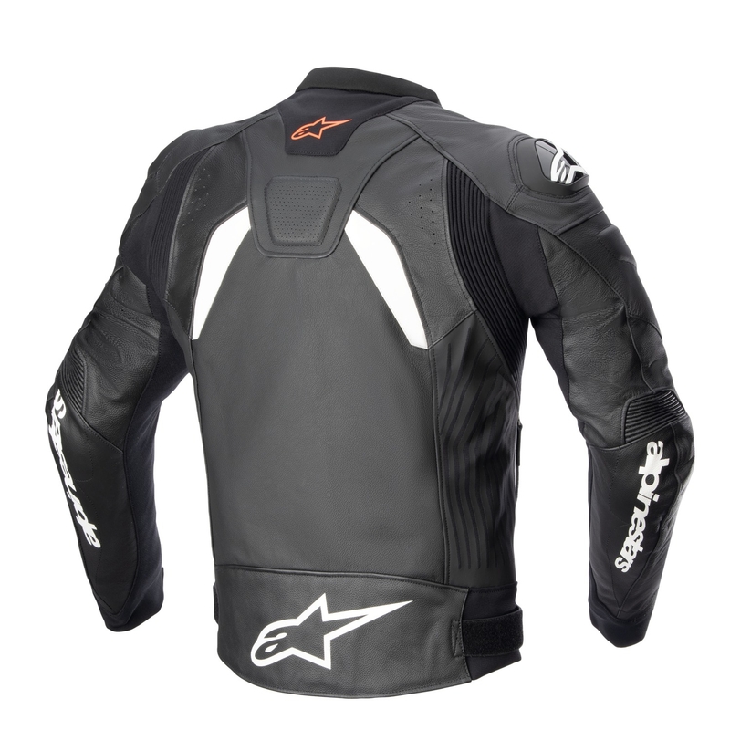 Bunda na motorku Alpinestars GP PLUS 4 čierno-biela