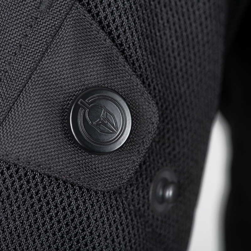 Bunda na motocykel Oxford Spartan Air čierna