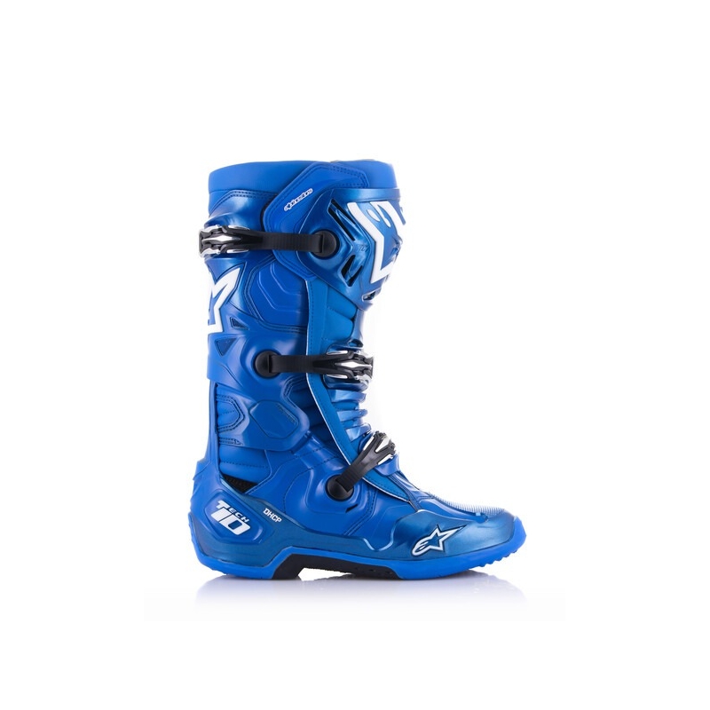 Čižmy na motocykel Alpinestars Tech 10 modro-čierno-biele