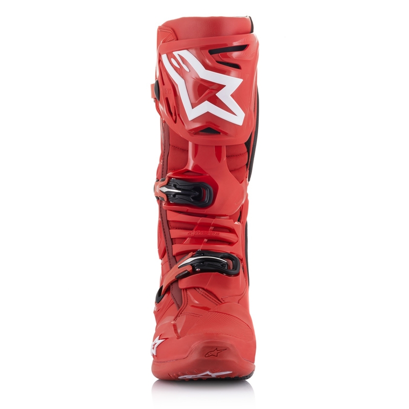 Čižmy na motocykel Alpinestars Tech 10 červené