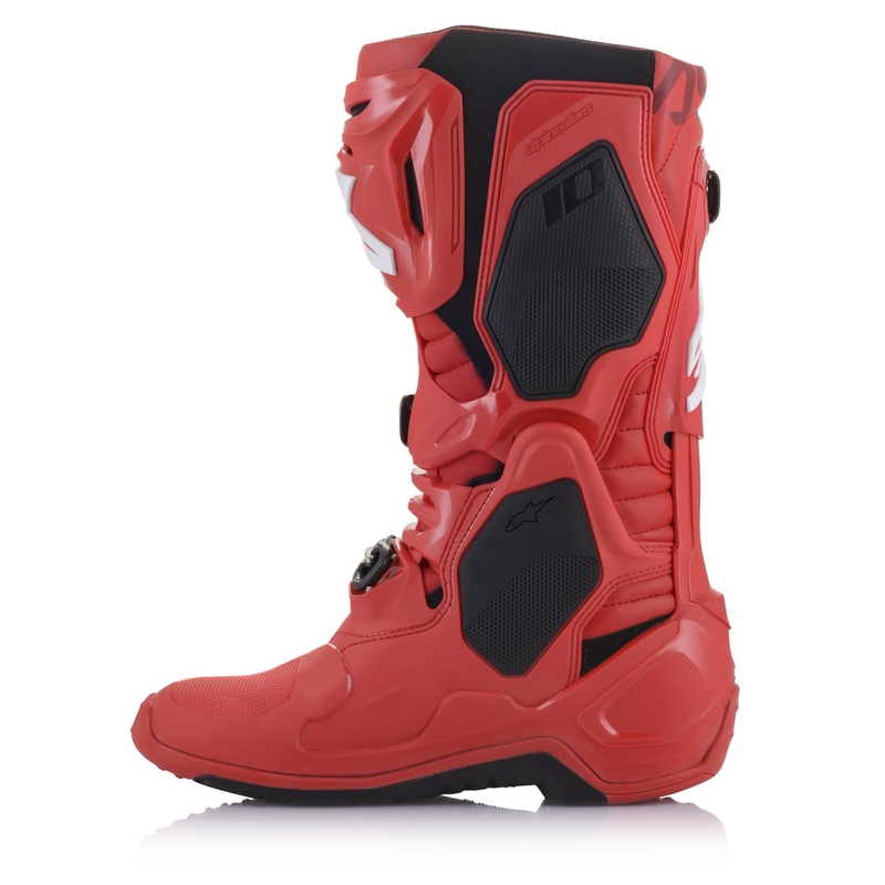 Čižmy na motocykel Alpinestars Tech 10 červené