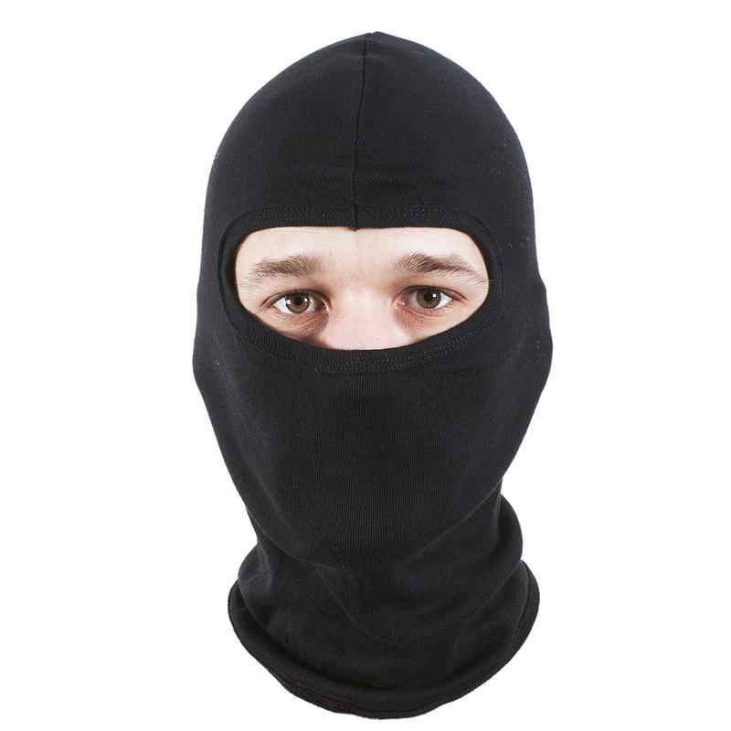 Kukla pod prilbu Emerze Balaclava Cotton čierna