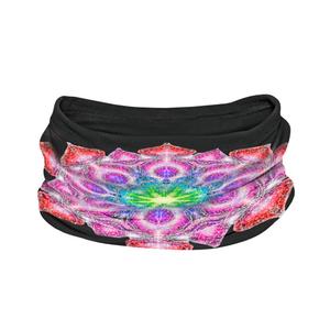 Multifunkčný nákrčník nanosilver® Mandala čierny