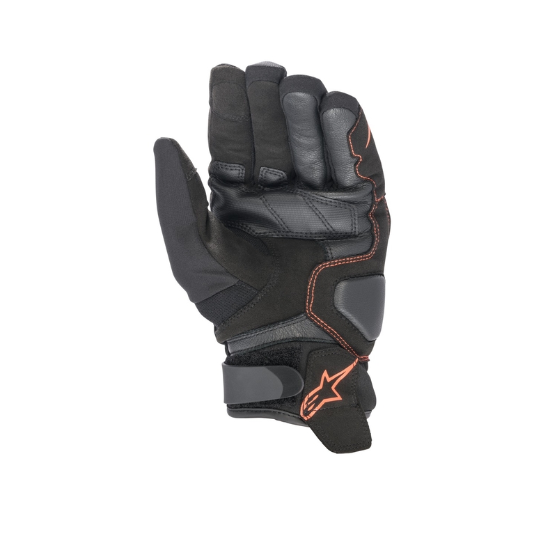 Rukavice na motorku Alpinestars SMX-1 Drystar čierno-fluo červené