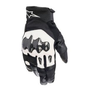 Rukavice na motorku Alpinestars SMX-1 Drystar čierno-biele