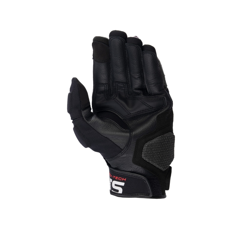 Rukavice na motorku Alpinestars Halo čierno-biele