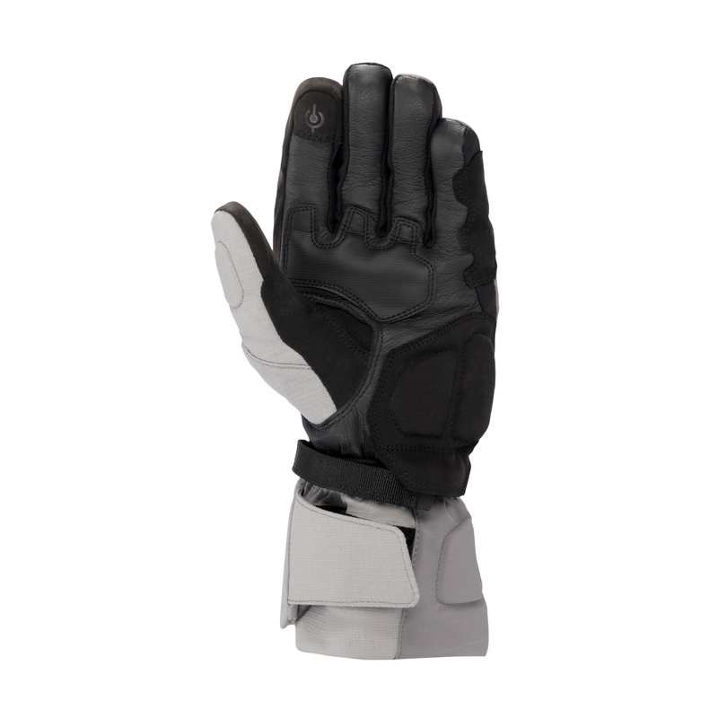 Rukavice na motorku Alpinestars WR-X GORE-TEX šedo-čierne