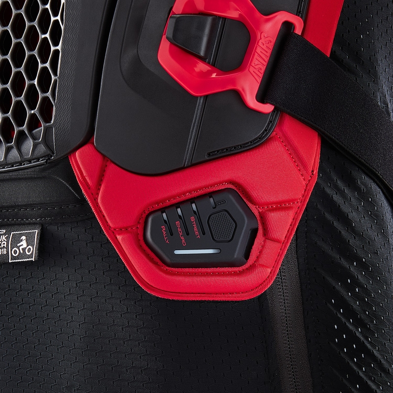 Airbagová vesta Alpinestars TECH-AIR®OFF-ROAD system čierno-červená